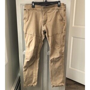 Kuhl Free Generatr Pants Men’s 34x30 Hiking Outdoors Workwear Climbing Tan